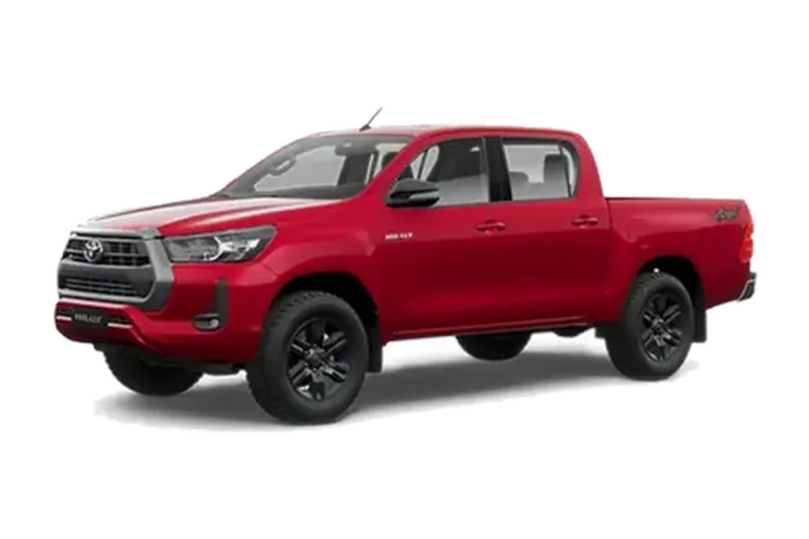 Hilux 2.8 en color Rojo