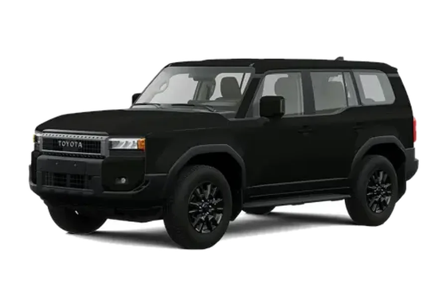 Land Cruiser Prado en color Negro