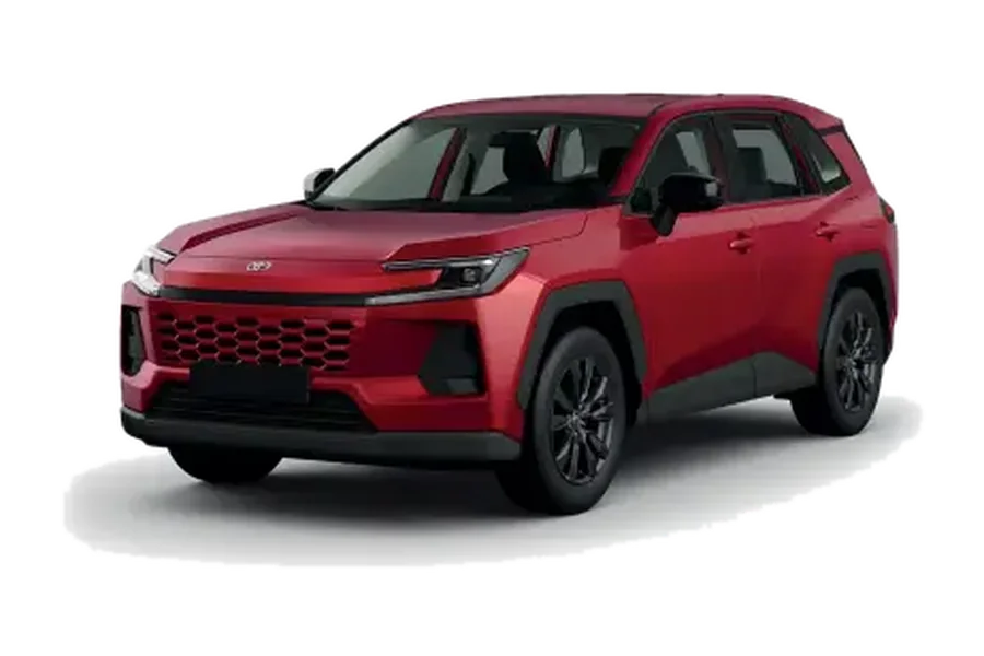 RAV4 Híbrido en color Rojo