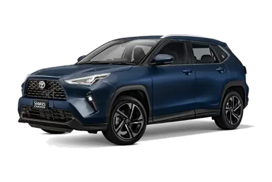Yaris Cross en color Azul